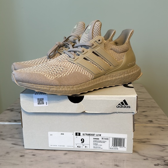 Adidas UltraBOOST 1.0 Running Sneaker Women’s 9 Wonder Beige - Picture 10 of 11